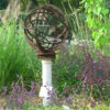Complete armillary sphere for garden