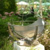 Equatorial sundial for garden